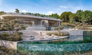 Villa d’architecte avant-gardiste avec vues imprenables sur le golf et la mer à vendre à La Reserva, Sotogrande 806957 