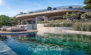Villa d’architecte avant-gardiste avec vues imprenables sur le golf et la mer à vendre à La Reserva, Sotogrande 806958 