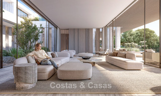 Villa d’architecte avant-gardiste avec vues imprenables sur le golf et la mer à vendre à La Reserva, Sotogrande 806962 