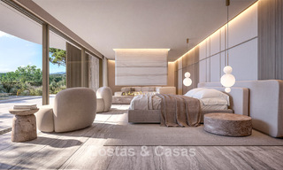 Villa d’architecte avant-gardiste avec vues imprenables sur le golf et la mer à vendre à La Reserva, Sotogrande 806965 
