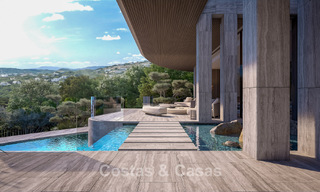 Villa d’architecte avant-gardiste avec vues imprenables sur le golf et la mer à vendre à La Reserva, Sotogrande 806972 