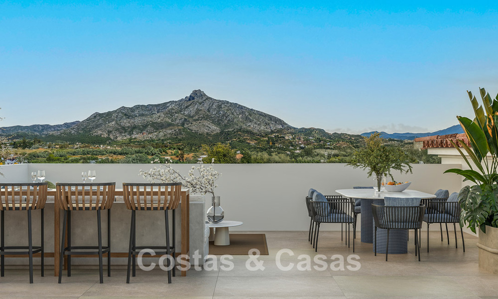 Villa contemporaine neuve à vendre dans la Vallée du Golf de Nueva Andalucía, Marbella 806973