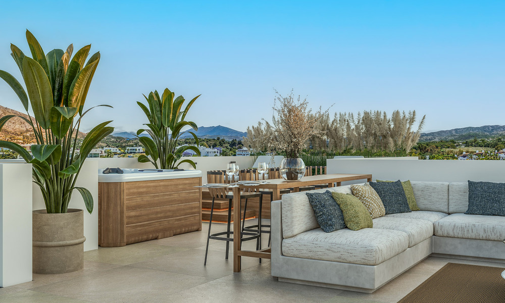 Villa contemporaine neuve à vendre dans la Vallée du Golf de Nueva Andalucía, Marbella 806976
