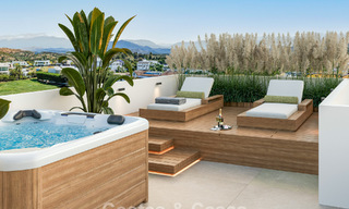 Villa contemporaine neuve à vendre dans la Vallée du Golf de Nueva Andalucía, Marbella 806977 