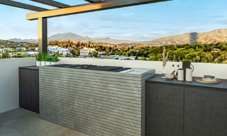 Villa contemporaine neuve à vendre dans la Vallée du Golf de Nueva Andalucía, Marbella 806978 