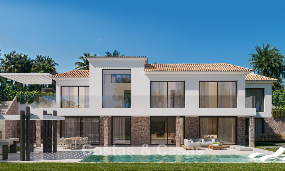 Villa contemporaine neuve à vendre dans la Vallée du Golf de Nueva Andalucía, Marbella 806983