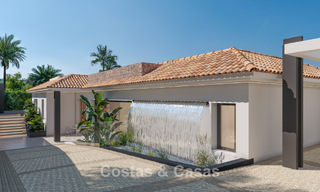 Villa contemporaine neuve à vendre dans la Vallée du Golf de Nueva Andalucía, Marbella 806985 