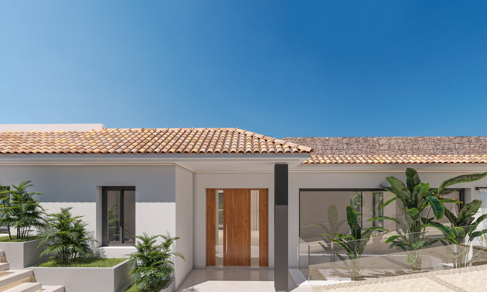 Villa contemporaine neuve à vendre dans la Vallée du Golf de Nueva Andalucía, Marbella 806986