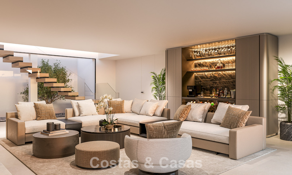 Villa contemporaine neuve à vendre dans la Vallée du Golf de Nueva Andalucía, Marbella 806991