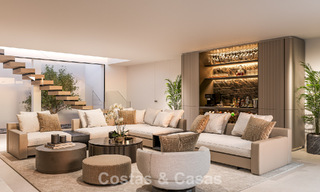 Villa contemporaine neuve à vendre dans la Vallée du Golf de Nueva Andalucía, Marbella 806991 