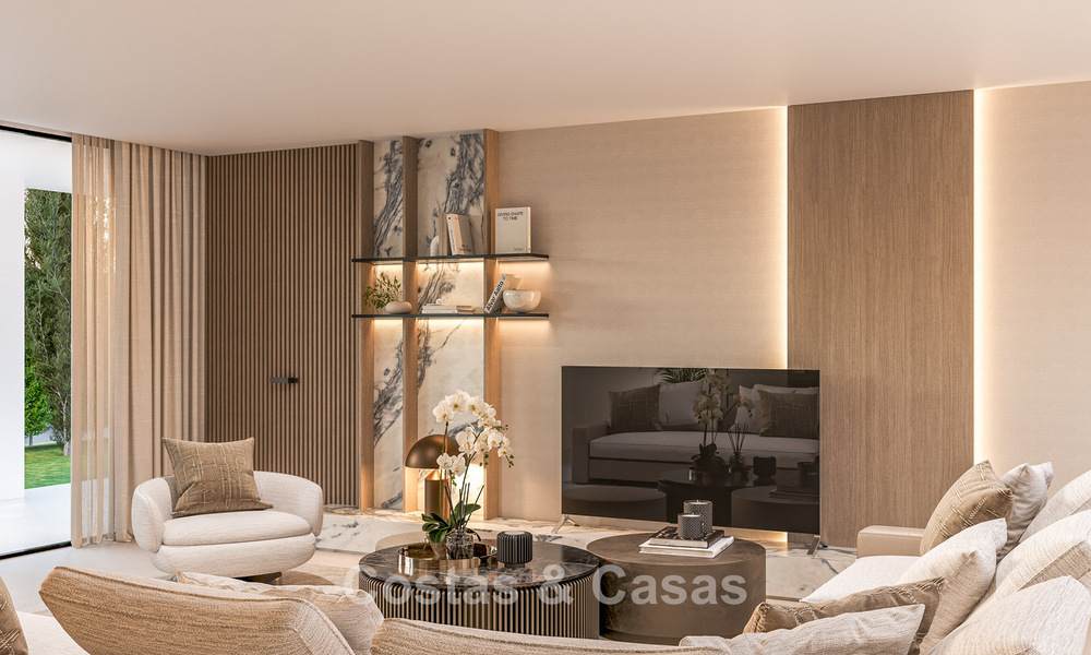 Villa contemporaine neuve à vendre dans la Vallée du Golf de Nueva Andalucía, Marbella 806993