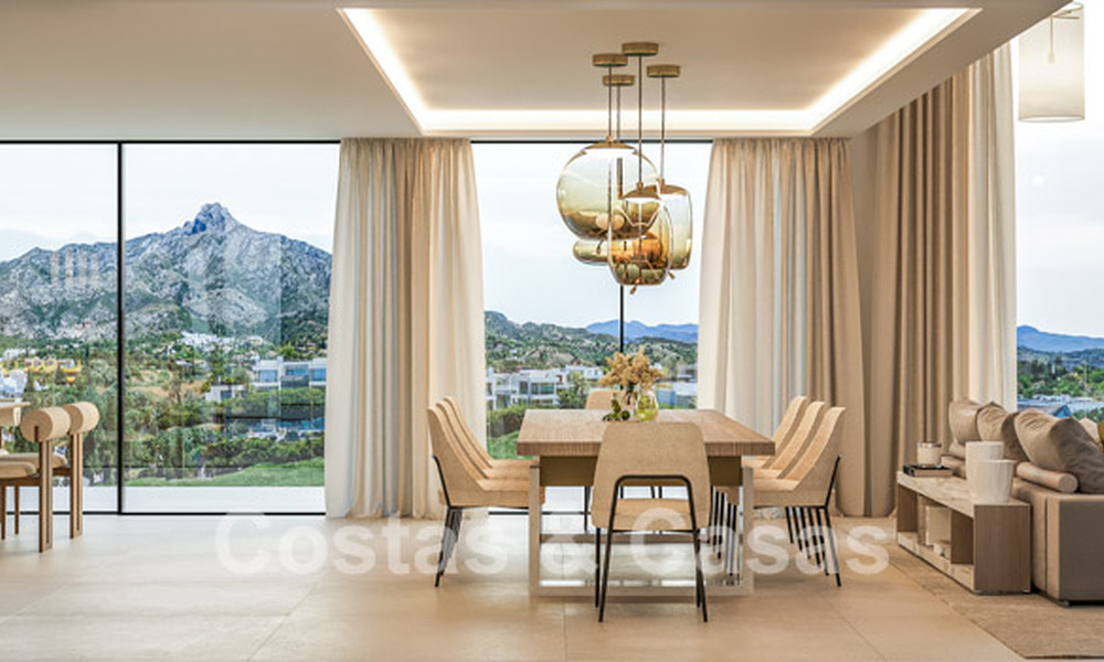 Villa contemporaine neuve à vendre dans la Vallée du Golf de Nueva Andalucía, Marbella 806996