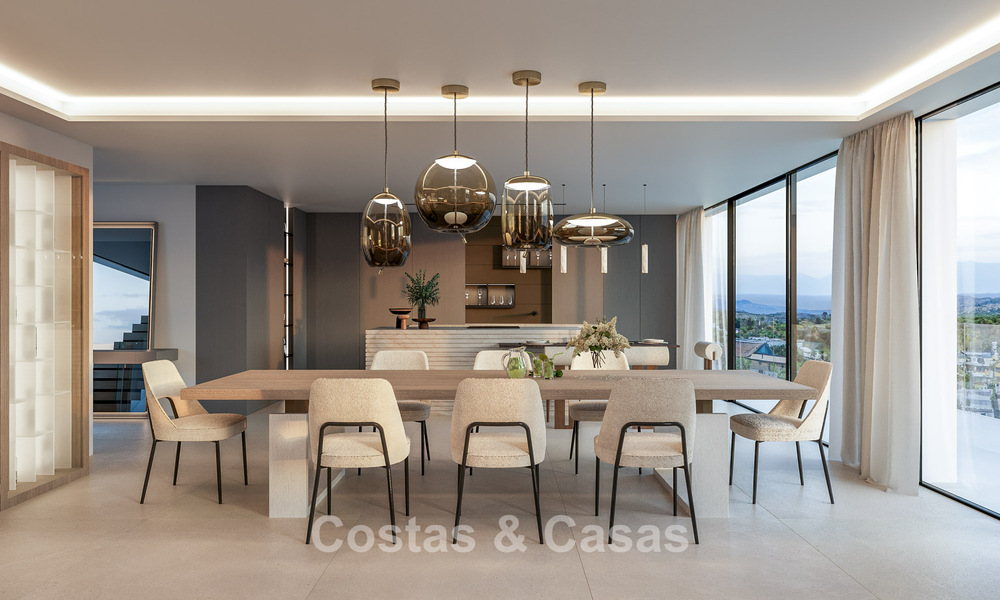 Villa contemporaine neuve à vendre dans la Vallée du Golf de Nueva Andalucía, Marbella 807000