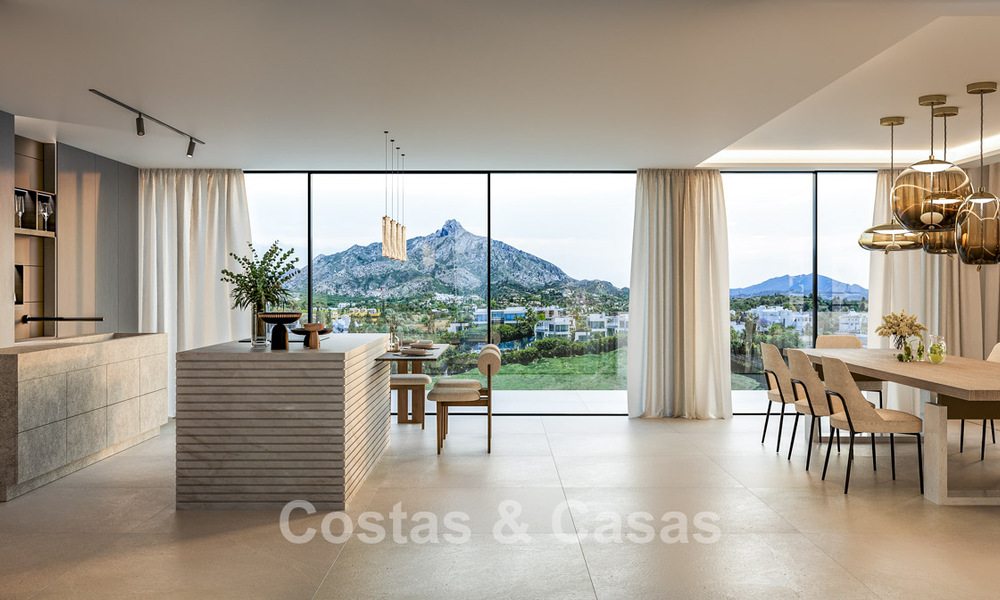 Villa contemporaine neuve à vendre dans la Vallée du Golf de Nueva Andalucía, Marbella 807003