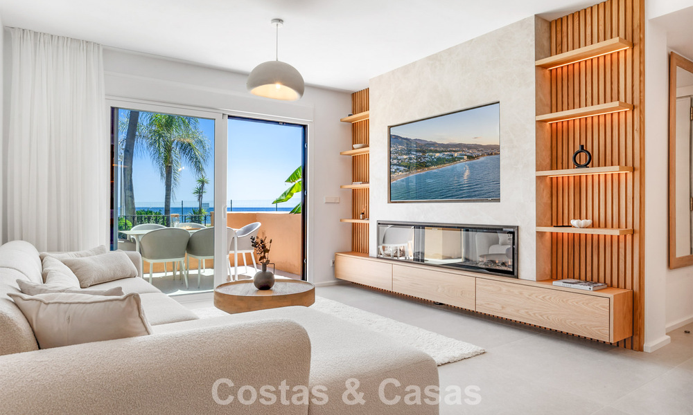 Appartements avec vue sur la mer à vendre à Riviera Andaluza, à quelques pas du centre d’Estepona 806477