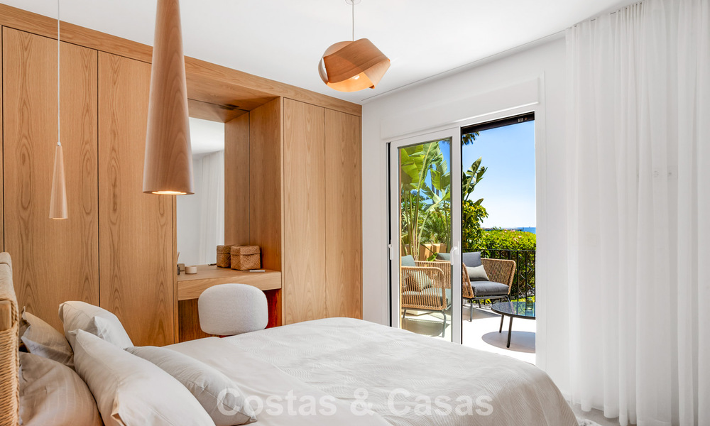 Appartements avec vue sur la mer à vendre à Riviera Andaluza, à quelques pas du centre d’Estepona 806485