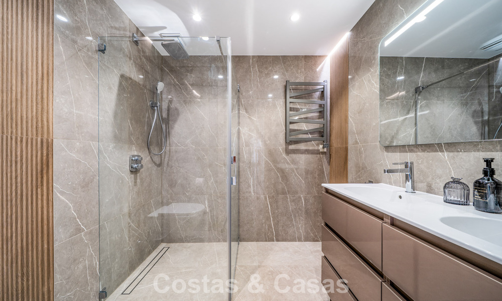 Appartements avec vue sur la mer à vendre à Riviera Andaluza, à quelques pas du centre d’Estepona 806501