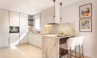 Penthouse duplex de luxe avec grandes terrasses à vendre au cœur de la Vallée du Golf de Nueva Andalucía, Marbella 807009 