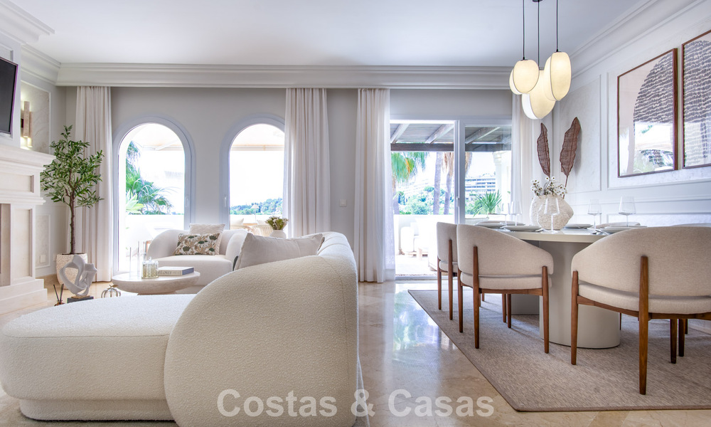 Penthouse duplex de luxe avec grandes terrasses à vendre au cœur de la Vallée du Golf de Nueva Andalucía, Marbella 807014