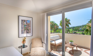 Penthouse duplex de luxe avec grandes terrasses à vendre au cœur de la Vallée du Golf de Nueva Andalucía, Marbella 807019 