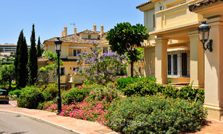 Penthouse duplex de luxe avec grandes terrasses à vendre au cœur de la Vallée du Golf de Nueva Andalucía, Marbella 807442 
