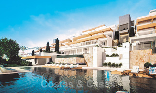 Spacieux appartement avec jardin et piscine privée à vendre dans un complexe résidentiel sécurisé à Benahavís – Marbella 806742 