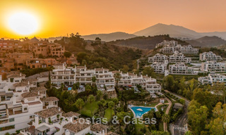 Appartement élégant rénové avec vue panoramique à vendre à Nueva Andalucía, Marbella 807112 