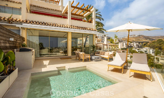 Appartement élégant rénové avec vue panoramique à vendre à Nueva Andalucía, Marbella 807114 