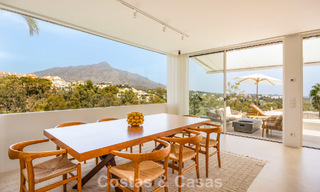 Appartement élégant rénové avec vue panoramique à vendre à Nueva Andalucía, Marbella 807119 