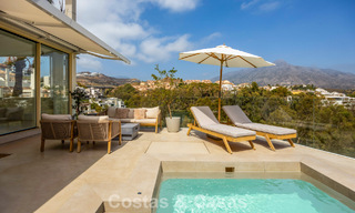 Appartement élégant rénové avec vue panoramique à vendre à Nueva Andalucía, Marbella 807131 