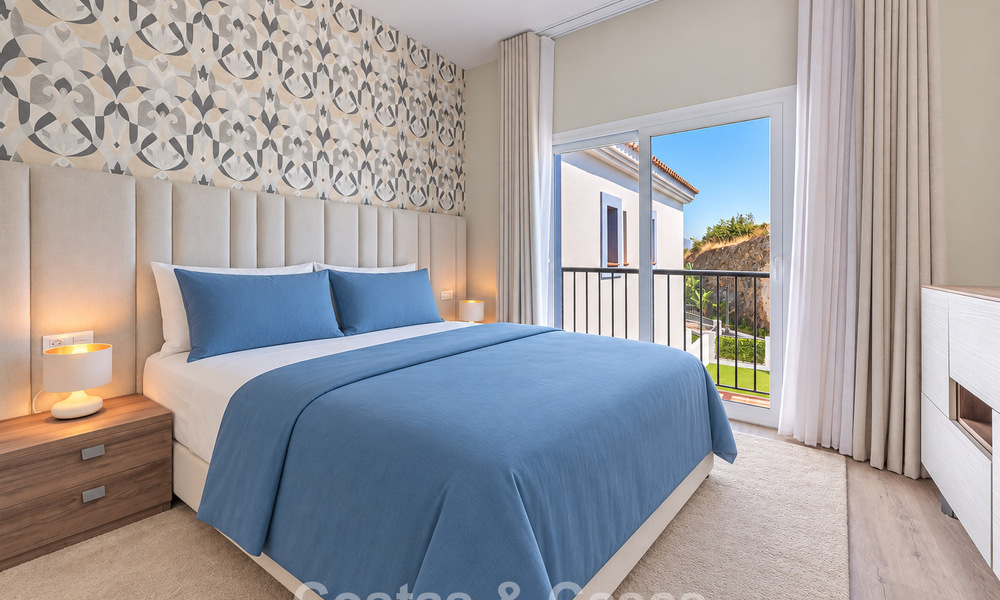 Penthouse duplex contemporain à vendre dans un complexe résidentiel de style méditerranéenà El Paraiso, Marbella - Benahavís 807383