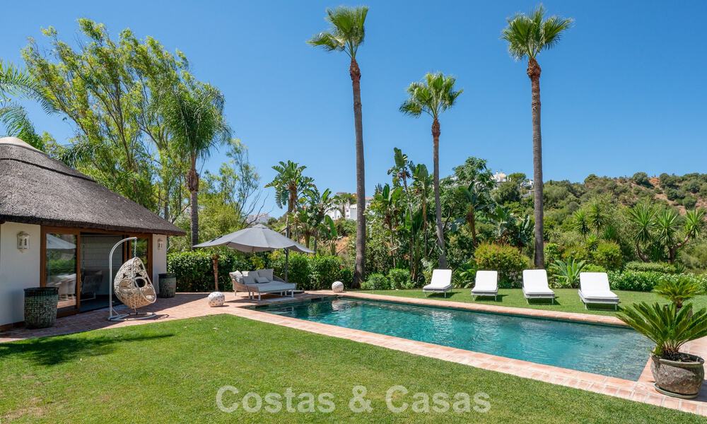 Spacieuse villa familiale méditerranéenne à vendre sur le New Golden Mile entre Marbella et Estepona 807242