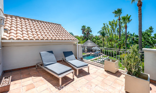 Spacieuse villa familiale méditerranéenne à vendre sur le New Golden Mile entre Marbella et Estepona 807253 