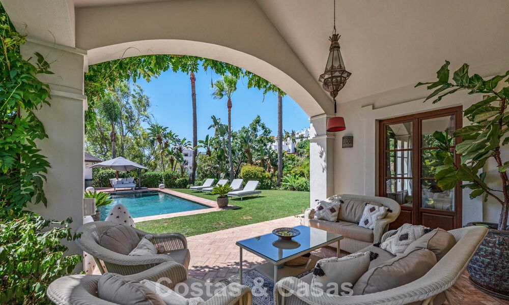 Spacieuse villa familiale méditerranéenne à vendre sur le New Golden Mile entre Marbella et Estepona 807281