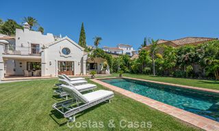Spacieuse villa familiale méditerranéenne à vendre sur le New Golden Mile entre Marbella et Estepona 807289 