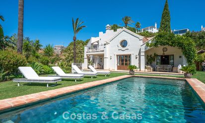 Spacieuse villa familiale méditerranéenne à vendre sur le New Golden Mile entre Marbella et Estepona 807291