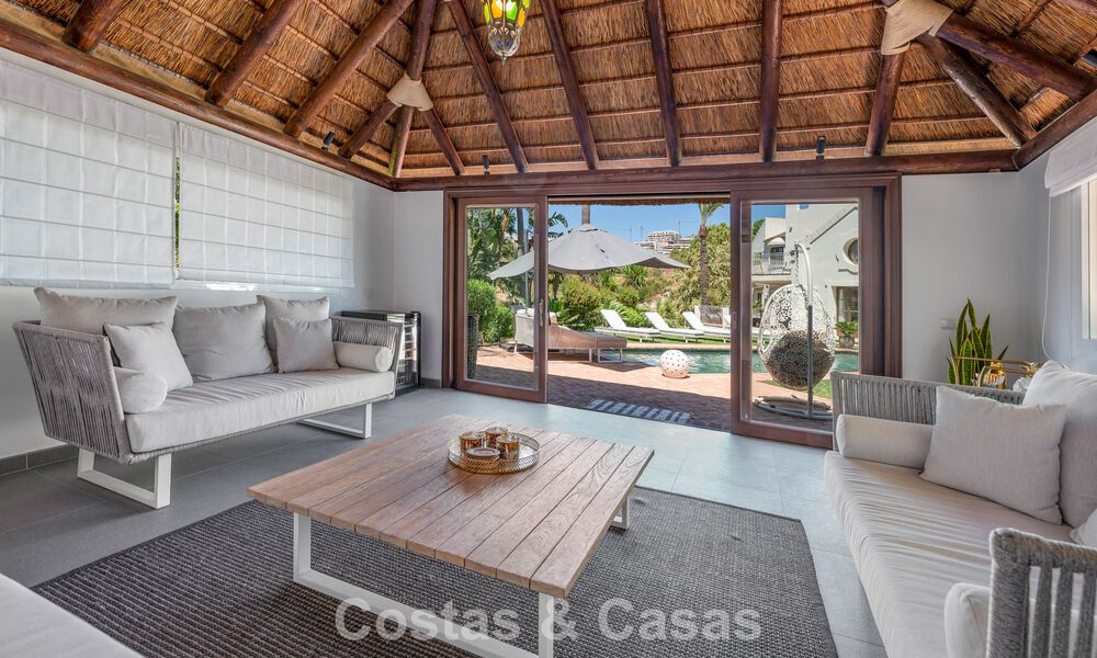 Spacieuse villa familiale méditerranéenne à vendre sur le New Golden Mile entre Marbella et Estepona 807295