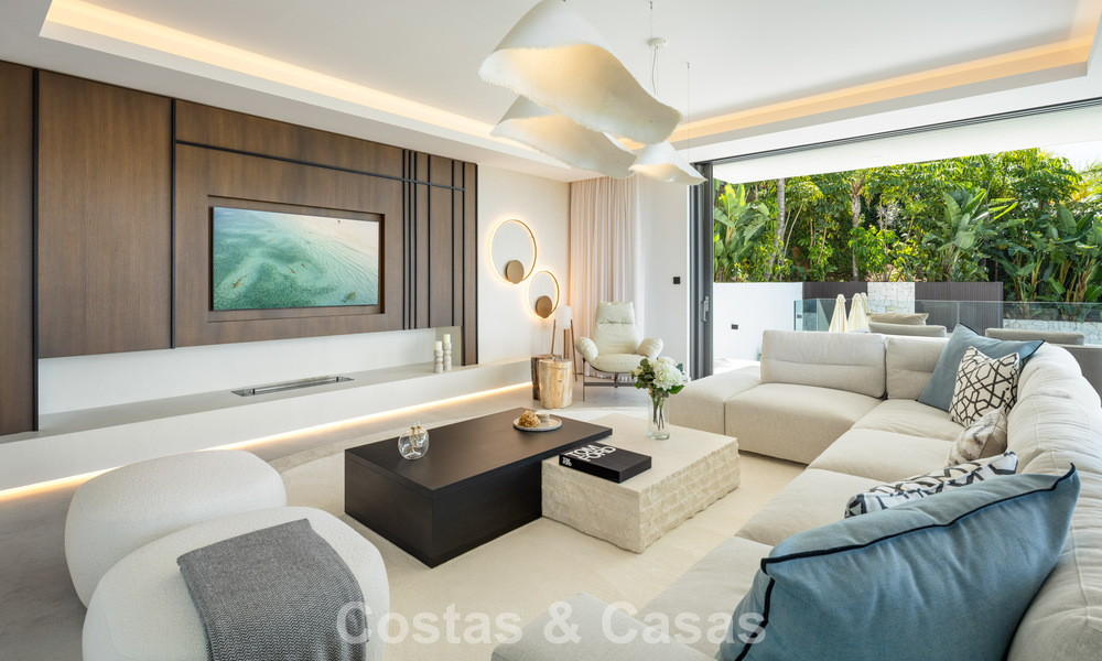 Villa de luxe ultramoderne neuve avec vue panoramique sur la mer à vendre dans l’Est de Marbella 807458