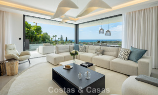 Villa de luxe ultramoderne neuve avec vue panoramique sur la mer à vendre dans l’Est de Marbella 807459 