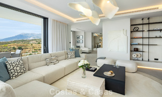Villa de luxe ultramoderne neuve avec vue panoramique sur la mer à vendre dans l’Est de Marbella 807460 