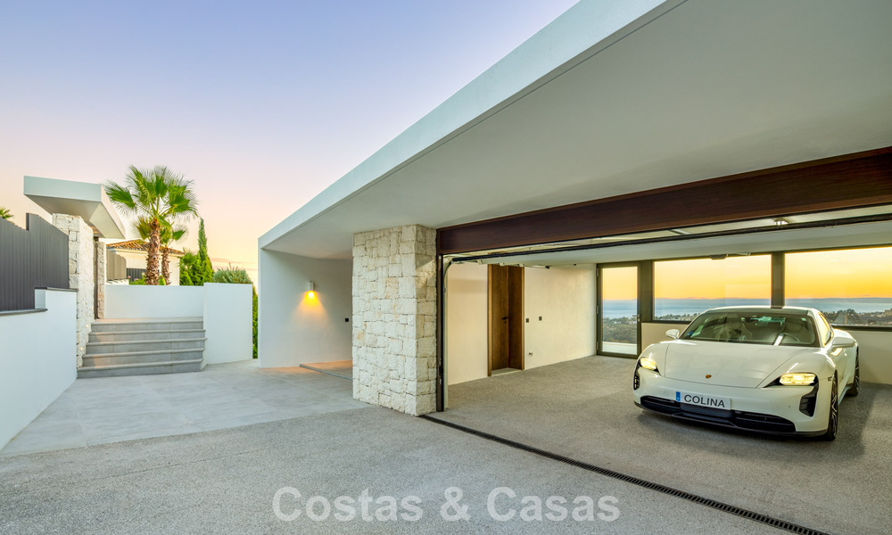 Villa de luxe ultramoderne neuve avec vue panoramique sur la mer à vendre dans l’Est de Marbella 807462