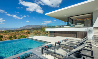 Villa de luxe ultramoderne neuve avec vue panoramique sur la mer à vendre dans l’Est de Marbella 807474 