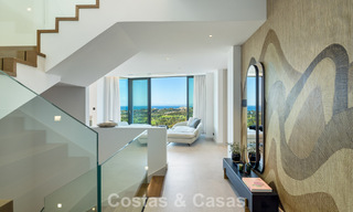Villa de luxe ultramoderne neuve avec vue panoramique sur la mer à vendre dans l’Est de Marbella 807478 