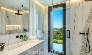 Villa de luxe ultramoderne neuve avec vue panoramique sur la mer à vendre dans l’Est de Marbella 807482 