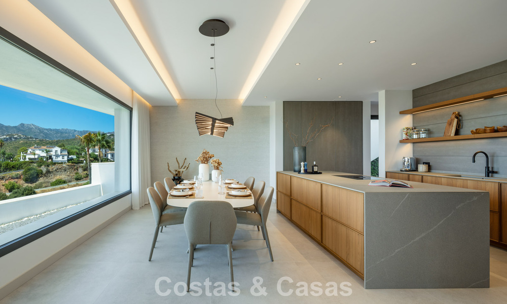 Villa de luxe ultramoderne neuve avec vue panoramique sur la mer à vendre dans l’Est de Marbella 807485
