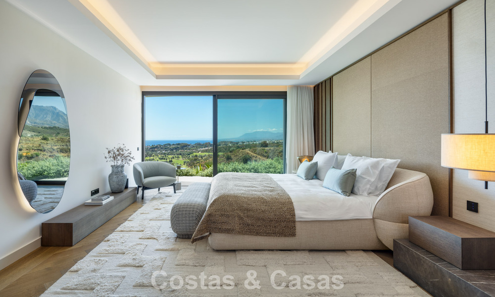 Villa de luxe ultramoderne neuve avec vue panoramique sur la mer à vendre dans l’Est de Marbella 807488
