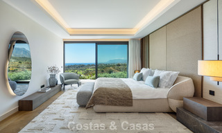 Villa de luxe ultramoderne neuve avec vue panoramique sur la mer à vendre dans l’Est de Marbella 807488 