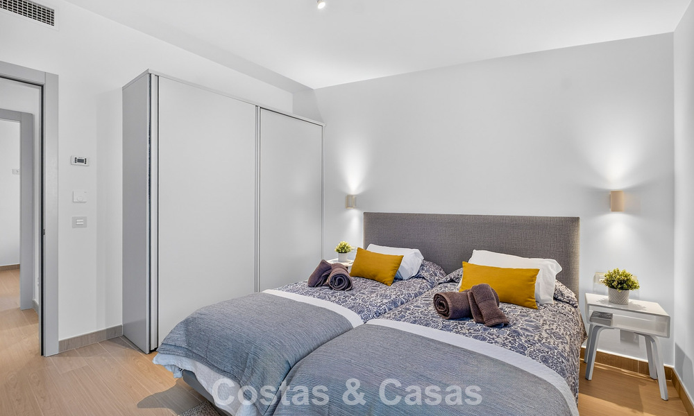 Penthouse d’angle exclusif avec vue panoramique sur la mer à vendre à El Higueron, Benalmádena, Costa del Sol 807385