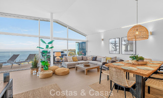 Penthouse d’angle exclusif avec vue panoramique sur la mer à vendre à El Higueron, Benalmádena, Costa del Sol 807386 