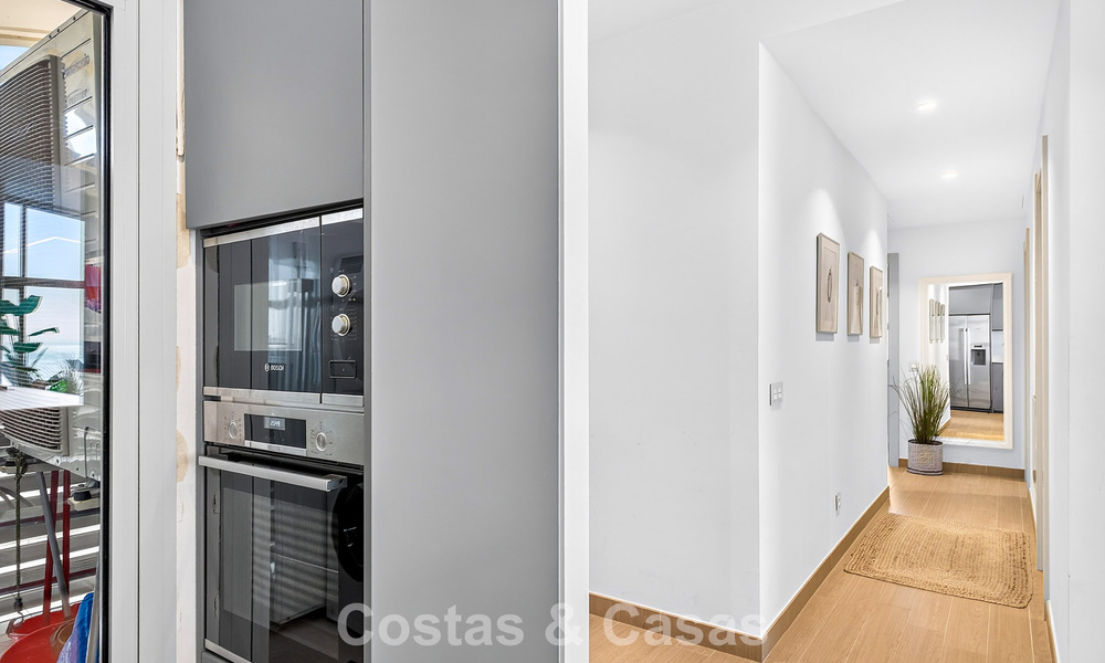 Penthouse d’angle exclusif avec vue panoramique sur la mer à vendre à El Higueron, Benalmádena, Costa del Sol 807389
